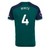 Arsenal Benjamin White #4 Replica Third Shirt 2023-24 Short Sleeve